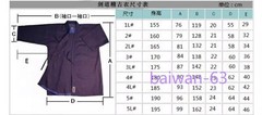 Martial Arts Uniform Kendo Iaido Aikido Hapkido Hakama Kimono Dobok Top Jacket