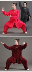 Kun Master Tai Chi Clothes Martial Art Uniform Wushu Clothing Kung Fu Dress