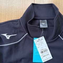 Mizuno Tracksuit Set Black White Men L Jacket Pants Quick Dry New Tags Japan