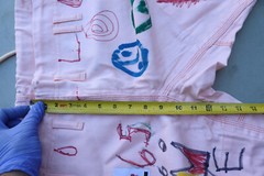 Camp High Collective x Shoyoroll Pink Jiu Jitsu Gi Pants A1 Hand Colored Art