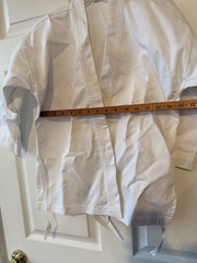 Karate Taekwondo Martial Arts Kids Uniform Set Size 00 -130cm