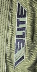 Elite Sports BJJ Gi Jacket A1 Olive Green Jiu Jitsu Kimono Top Lightweight SZ A3