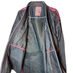 Sanabul BJJ Gi Jacket Kimono Top A3 Large Black Mens Adult Jiu Jitsu Training