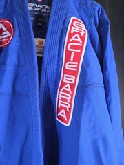 Gracie Barra Limited Edition Ripstop Trainlite Blue Kimono Top Jacket 1 Piece A2
