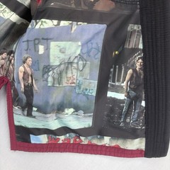 The Warriors Licensed BJJ Gi Jacket A0 Black Pearl Weave Movie Edition No Pants