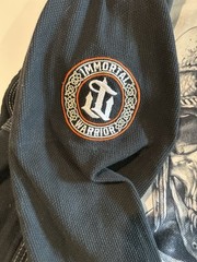 War Tribe Immortal Warrior BJJ Gi Size A1 Blk Jiu Jitsu Kimono Set MMA Grappling