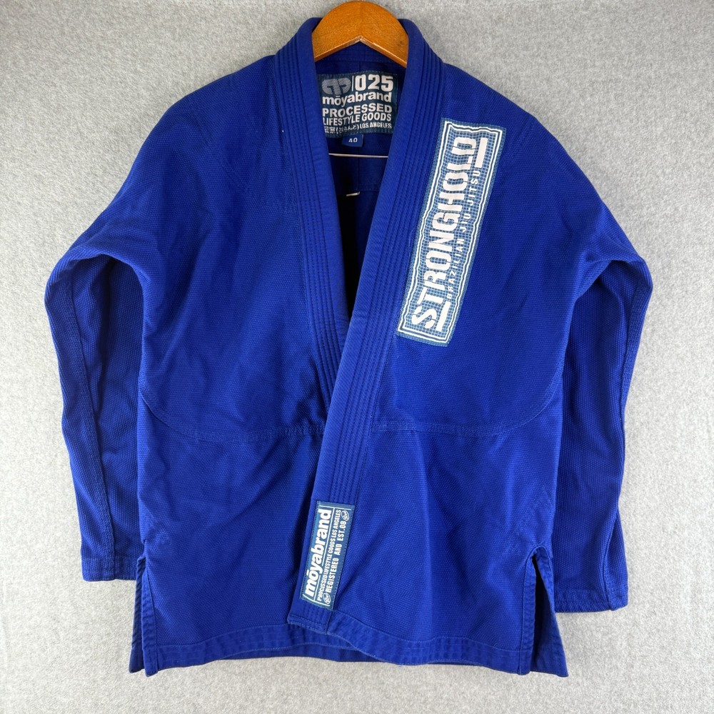Moya Brand Size A0 Jiu Jitsu Gi MMA BJJ Martial Arts Kimono TOP ONLY Embroidered