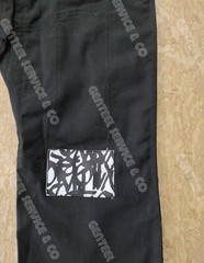 Black Brazilian jiu jitus uniform custom made high quality bjj kimono A5 size