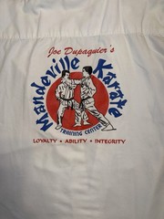 Vintage Martial Arts Gi Jacket Mandeville Karate Macho Martial Arts Brand