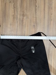 Brazilian Jiu-Jitsu Gi Adult SZ A5( XXL) NÃO PARA! Black Martial Arts Uniform