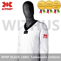 KPNP BLACK LABEL World Taekwondo Federation Official Uniform /2~3days Fedex ship