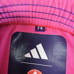 Adidas Jiu-Jitsu Gi Jacket Womens XL Pink Gracie Barra F4 X-Large Patch No Belt