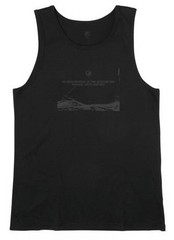 NEW IN PACKAGE Shoyoroll Pluto Reflective Print Tank Top (Black) XL