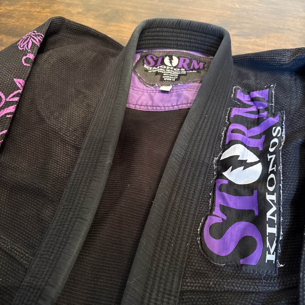 Storm Kimono Jacket Black & Purple Women’s F2 T2 GI 006