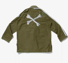 Shoyoroll Olive Green Batch 113 WTAPS Athlete Jiu Jitsu Kimon Uniform With Bag