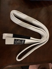 Jujutsu and Martial arts GI A1 blue with white belt unisex