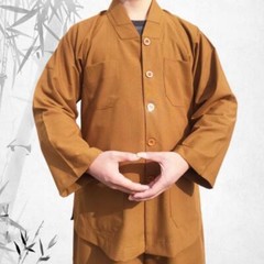 Monk Zen Clothes Set Buddhists Meditation Uniform Shaolin Temple Robes Suits