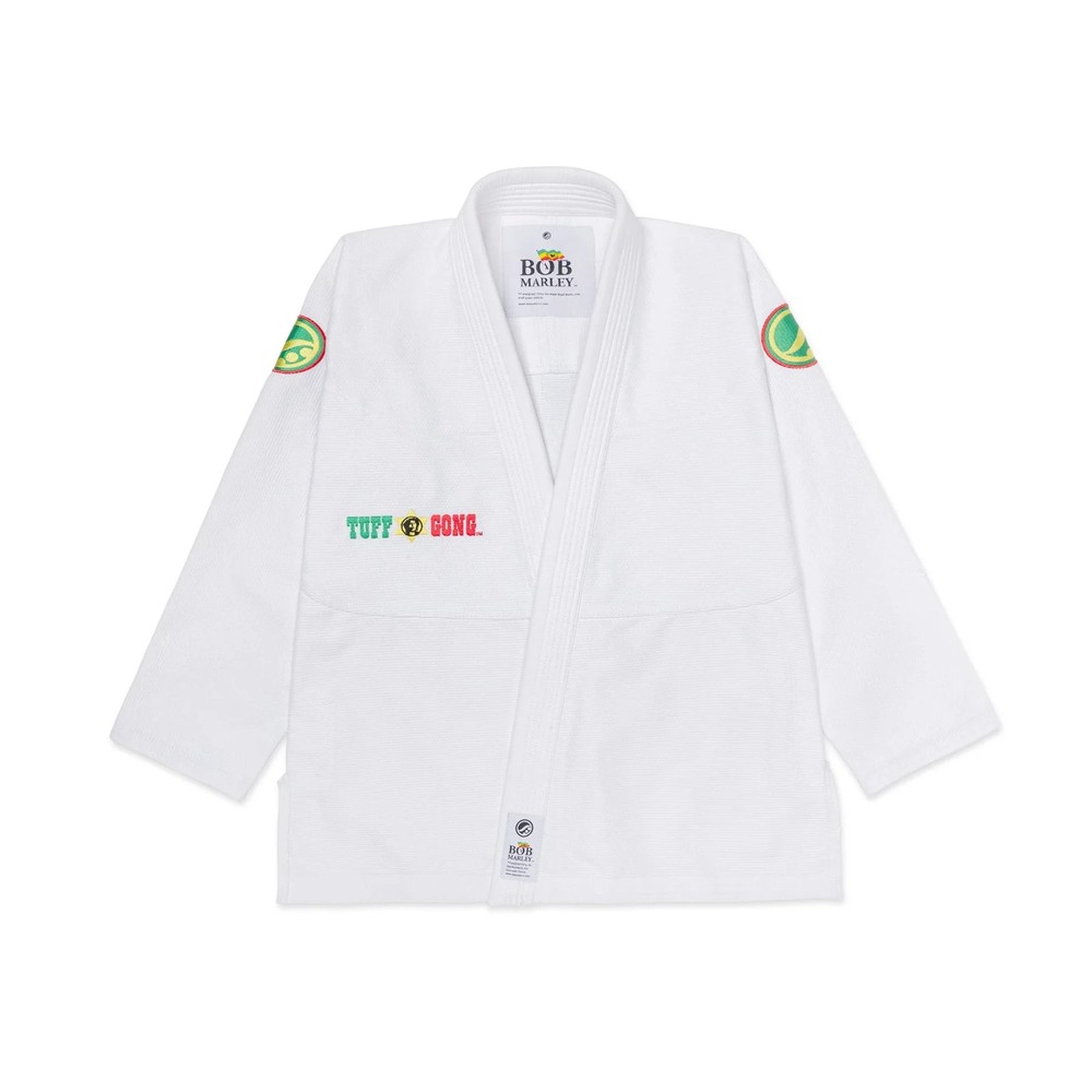 Best Selling White Shoyoroll Bob Marley V1 x Shoyoroll Bjj Gi 450 GSM With Bags