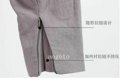 Buddhist Zen Martial Arts Linen Pants High Quality Shaolin Monk Kung Fu Pants