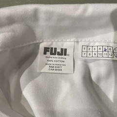 Fuji Judo Gi Pants White Double Weave Jiu Jitsu BJJ Karate Various Sizes New
