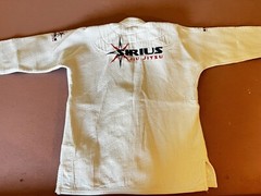 Sirius Athletic Wear Gi and pants Matching A1 jiujitsu jiu jitsu. White No Belt