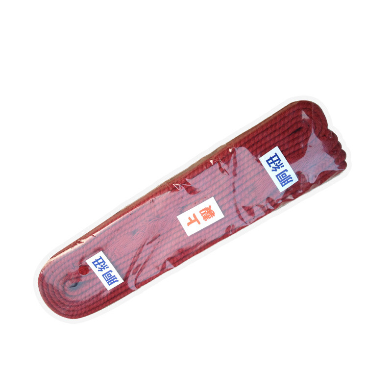 Red Do Himo Regular Kendo bogu doh ropes strings 100% cotton sell in 1 set(4)
