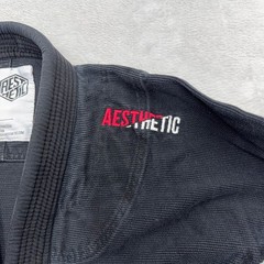 Aesthetic Jiu Jitsu Kimono Jacket Unisex Size Zero Black Zero Pearl Weave Top