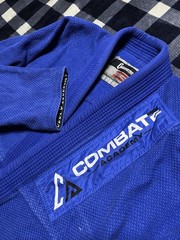 Gameness Air BJJ Gi Blue Size A2 Combate Academy Uniform Top Only No Belt
