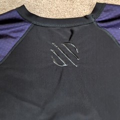 Sanabul Rash Guard Mens 2XL Ranked Purple Black Jiu Jitsu BJJ MMA