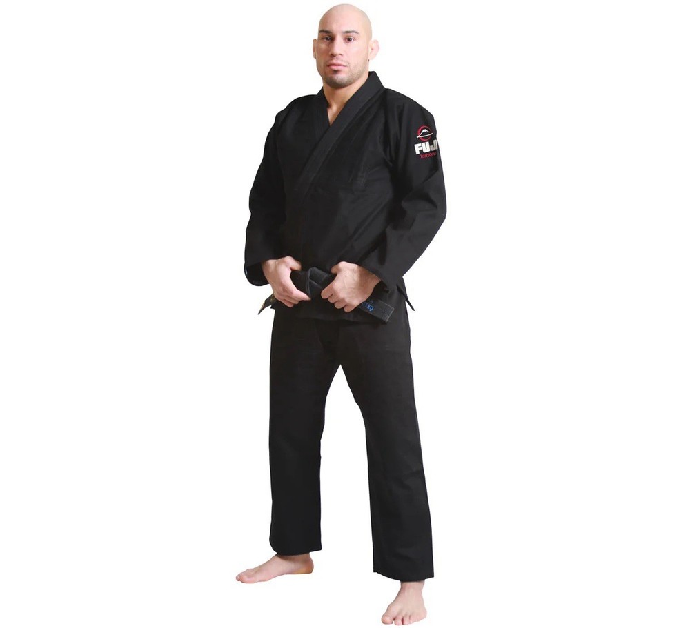 New Fuji Sports All Around Mens Brazilian Jiu Jitsu Gi Jiu-Jitsu BJJ – Black A1