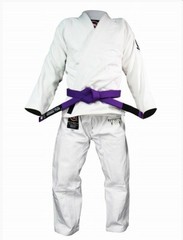 BULL TERRIER Jiu Jitsu Gi MUJD White – A1S *BRAND NEW*