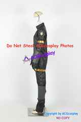 Metal Gear Solid 5 Ground Zeroes Big Boss Cosplay Costume faux leather made’