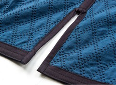 indigo dyed navy blue double layer Japanese Kendo gi Kendogi 100% Cotton