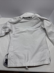 Sanabul NASA BJJ Gi K2 White Jiu Jitsu Uniform Astronaut Patch Complete Gi Pants