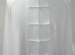 Women Men Milk Silk Martial Arts Uniform Yoga Tai Chi Set Kung Fu Wing Chun Suit
