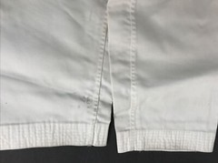 Gi Martial Arts White Child Unisex Kings Academy TaeKwonDo JiuJitsu Sz1/150 Used
