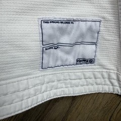 Gracie Jiu-Jitsu Gracie Barra Gi Kimono Mens Medium A1 White BJJ Jacket Top