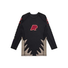 A&P x OAKLEY ENTAGLEMENT LS RASHGUARD & MMA TRAINING SHORTS – ALBINO & PRETO