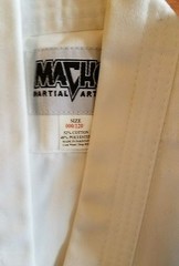 NWT Macho Martial Arts Starter Uniform size 000/120