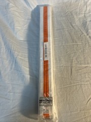 Macho Martial Arts 1.75” White With Orange Stripe Belt Size 00