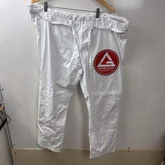 Gracie Barra Equipe Edition Pants Womens F5 White Ripstop Jiu Jitsu Kimono NWOT