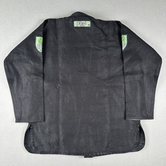 NWT Flow Jiu Jitsu Kimono A2 Black 100% Hemp W/ Pants