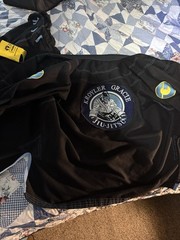 Gold BJJ Gi With Kroyler Gracie Patch