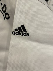 NWT Adidas Taekwondo ITF Black Belt Champion Uniform WH/BK adiTITF02 Sz 180