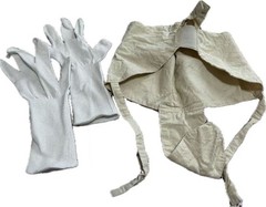 Japanese Kendo Gi Jacket Hakama Pants Set Menshita Kote Gloves Armor