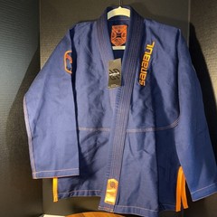 Sanabul K4 Youth Kimono Top / Gi Top Navy / Orange New With Tags Free Shipping