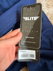 Elite Sports BJJ Gi Navy Adult Unisex A3 Jiu-Jitsu Uniform