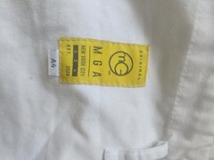 Marcelo Garcia Jiu Jitsu Team GI A4 White Kimono BJJ Uniform MGJJ NYC