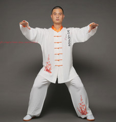 Summer Chinese Tai Chi Linen Uniforms Unisex Wushu Kung Fu Suit Clothing Sets