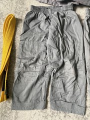 Venom Contender Brazilian Jiu Jitsu Martial Arts Uniform Gray C00 top CO pants